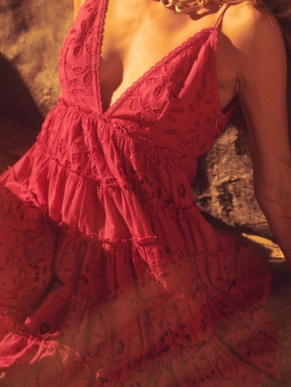 NWT Rococo Sand Sasha Mini Dress in Raspberry - Picture 2 of 16